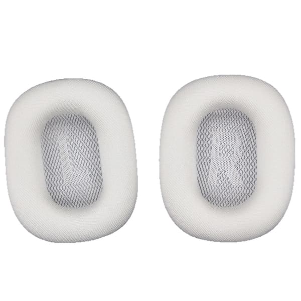 Premium Öronkuddar för AirPods Max 2, Set med 2 White White