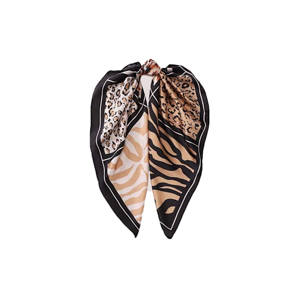 Silk Feel Scarf Flerfärgad