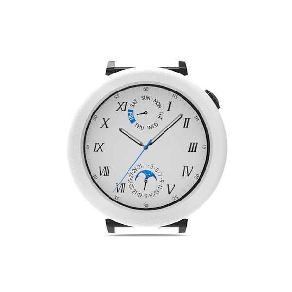 TPU-etui med hvidt lædertekstur til Huawei GT5/4 (41MM)