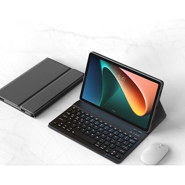 Phantom Black Bluetooth-tangentbordsfodral för Xiaomi Pad 5/5Pro
