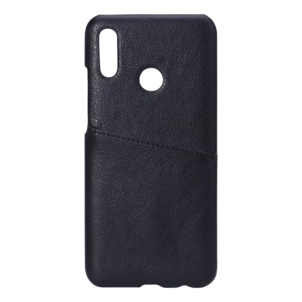 Mobilskal Läder Svart - Huawei P30 Lite