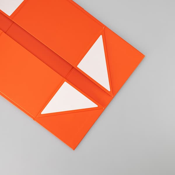 Stor V-formet gaveæske Orange L Orange L