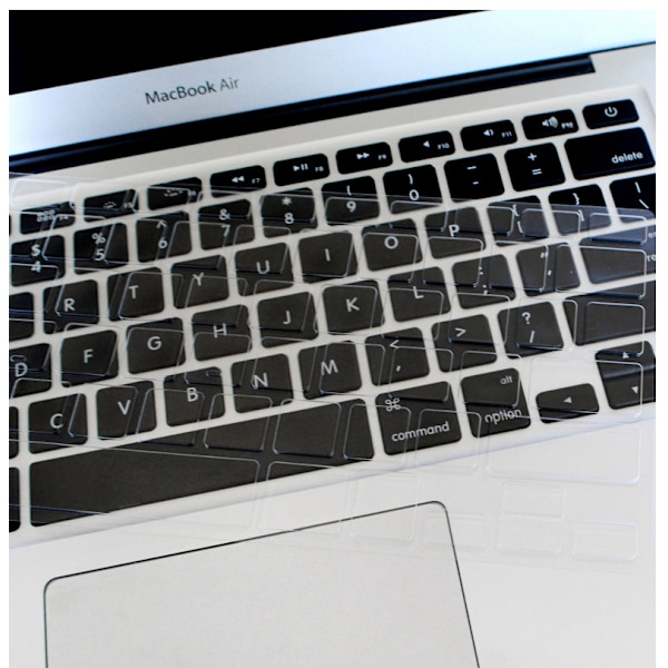 Skyddande TPU-Tangentbordsfodral för MacBook Europeisk version med touchbar (1706/1707)