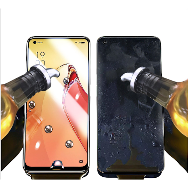 Oppo Reno karkaistu lasin näytönsuoja (HD, 2 kpl) model 2
