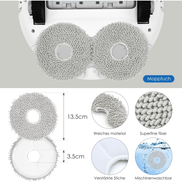 Reservdelssats för Ecovacs T30 Omni, T30 Pro Omni, T30 Max