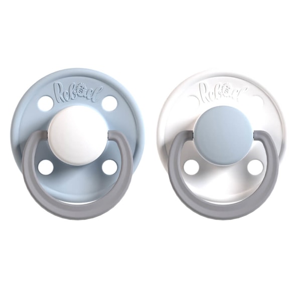 Napp 2-pack Storlek 2 Cold White Pony / Snowy Sky Pony