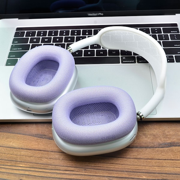 Ørepuder til Apple AirPods Max, 2-pak Lilla
