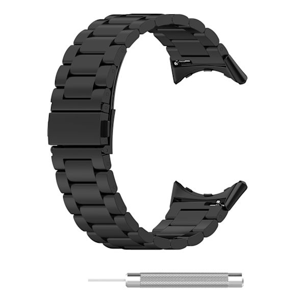 Klockarmband i rostfritt stål för Google Pixel Watch 3 Svart 41 mm