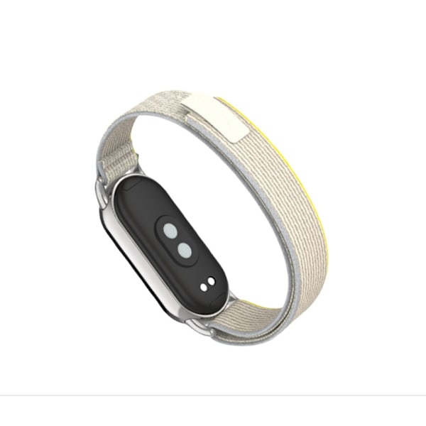 Nylon sportsrem til Xiaomi Mi Band 9/8 NFC Grå