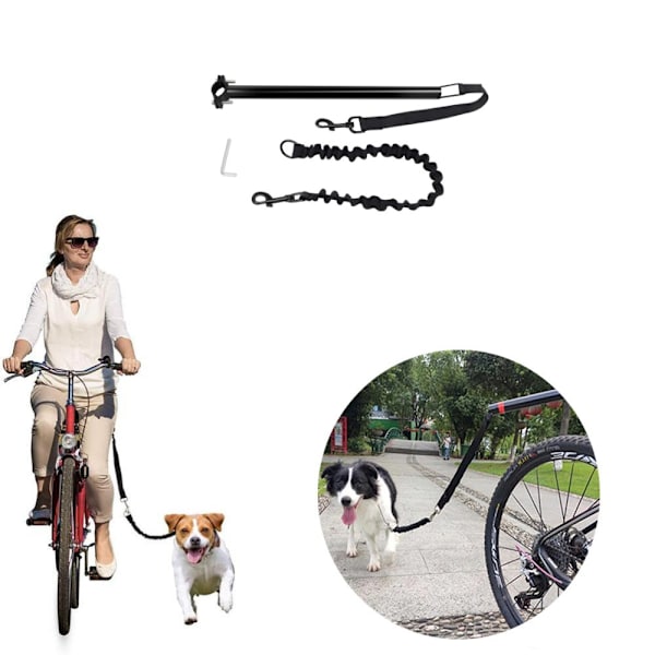 Cykel hundesnor til udendørs motion med hund