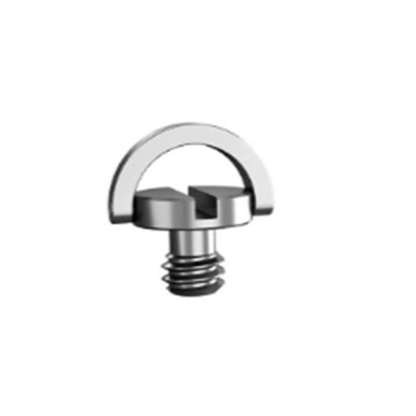 2-pack 1/4-20 handdra åt skruvar för kamerans snabbkopplingsplatta Silver Size 1