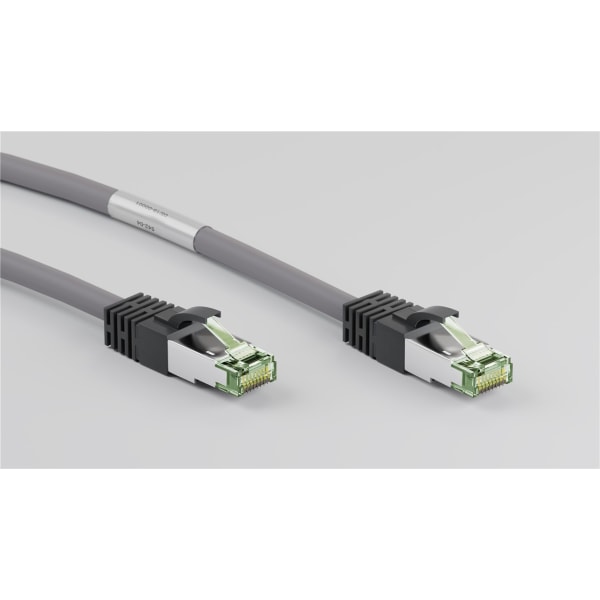 CAT 8.1 Patchkabel, S/FTP (PiMF), grå