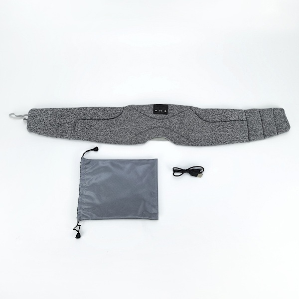 Bluetooth pannband/sovmask Sovhörlurar Grey Grey