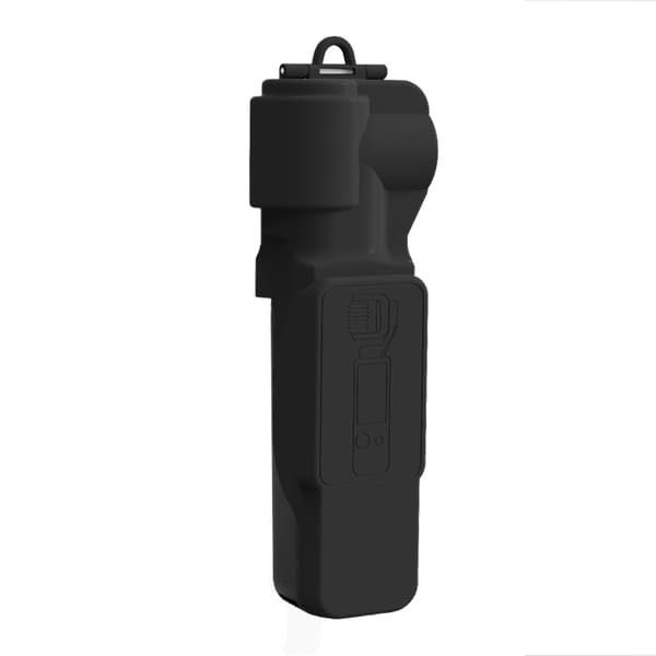 Suojakansi koukulla Pocket 3 -objektiiville Black Black