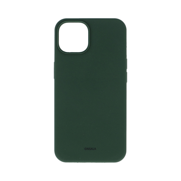 Mobilskal Silikon Olive Green - iPhone 13