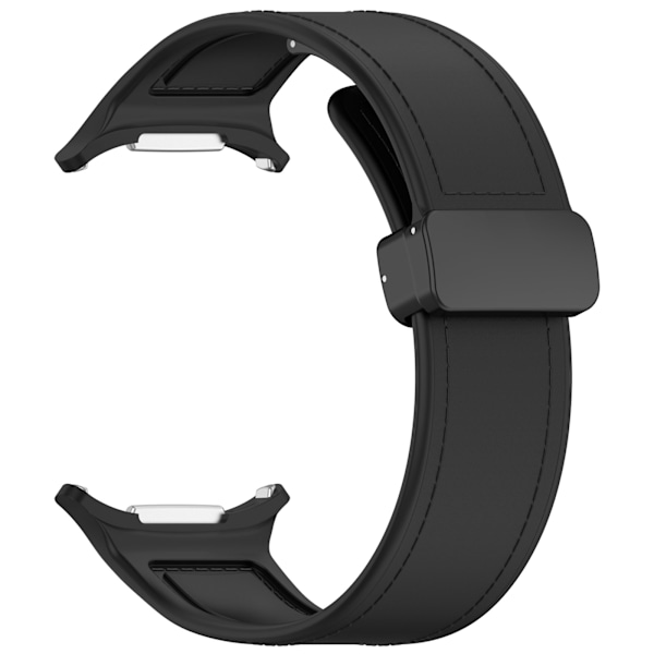 Samsung Watch Ultra 47 mm silikonband med magnetlås Svart