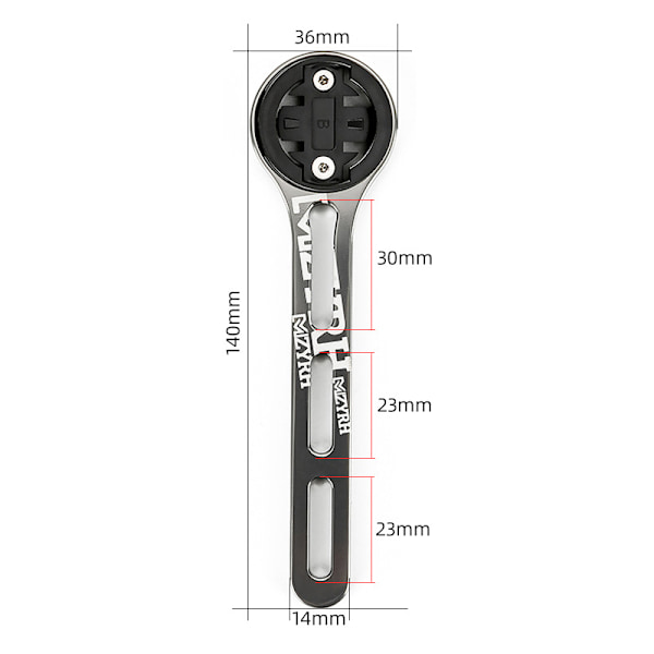 Cykelcomputerbeslag til Garmin Edge/Giant/Bryton