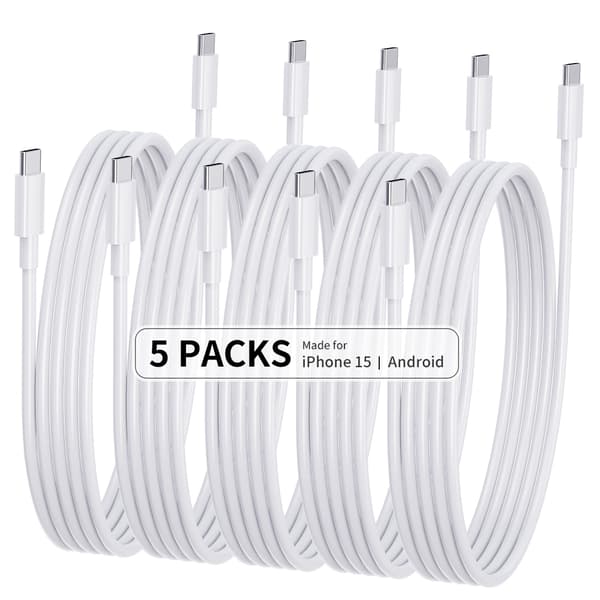5 kpl 2M CTO C -datakaapeli, PD60W pikalatauskaapeli 5-pack M M