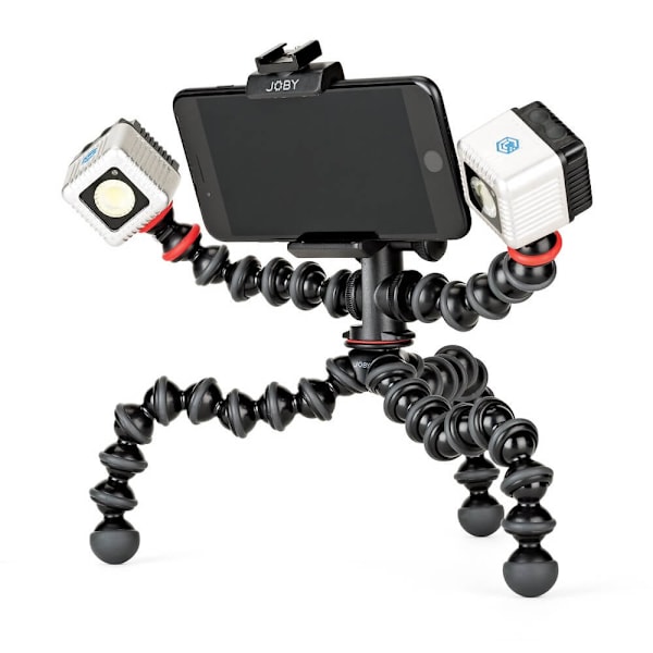 Stativkit Smartphone GorillaPod Mobile Rig Svart/Grå