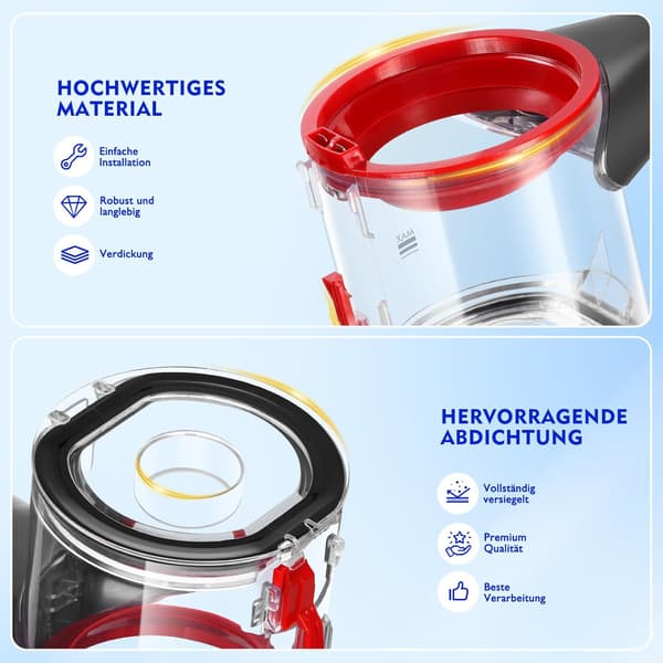 Dyson V8 Støvbeholder med Filterudskiftning