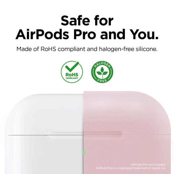 ELAGO Skyddsväska för Airpod Pro Silikon Rosa