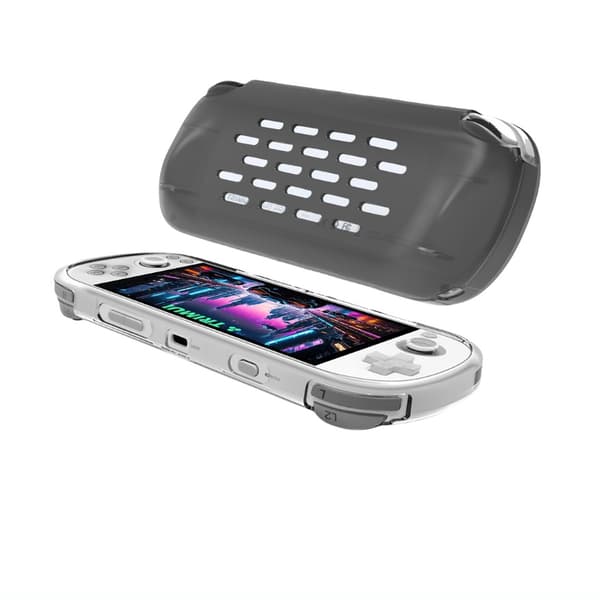 TRIMUI SMART PRO Handheld Konsol Skyddsfodral - TPU Material, Stötsäker och Slitstark Design för Optimalt Skydd Black Black