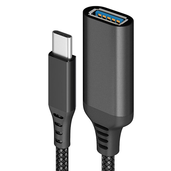 USB-C han til USB 3.0 hun adapter Sort 20 cm