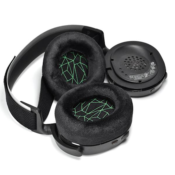 Korvatyynyt SteelSeries Arctis Prime/1/3/5/7/9/9X/Pro soft pehmoille 1 pari Ruohon väri