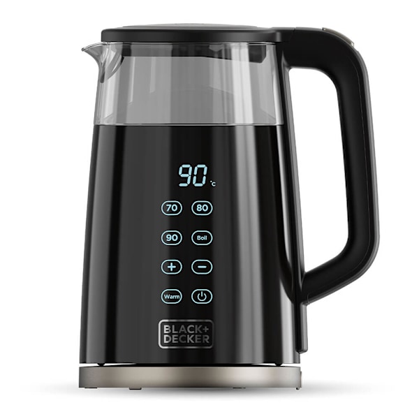 Vattenkokare Glas Svart 1,7L