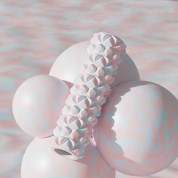 Foam Roller Yoga Søjle Pink Pink