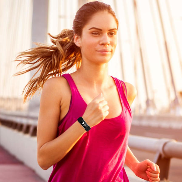 Fitbit Charge 3/4 ranneke (S) Black Black
