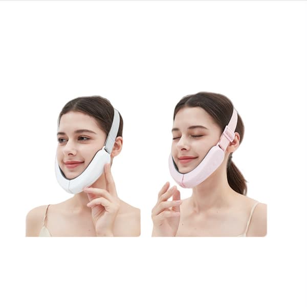 Smart Ansiktsmassage med Summer - 3D Ansiktsbantning & Lyftande Enhet White White