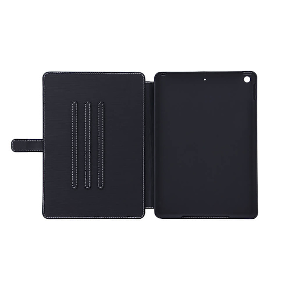 Tabletfodral Skinn iPad 19/20/21 10.2" Svart