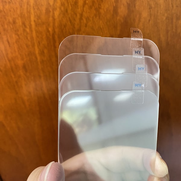 Kirkas näytönsuoja Samsung A01S -puhelimelle (3 kpl)