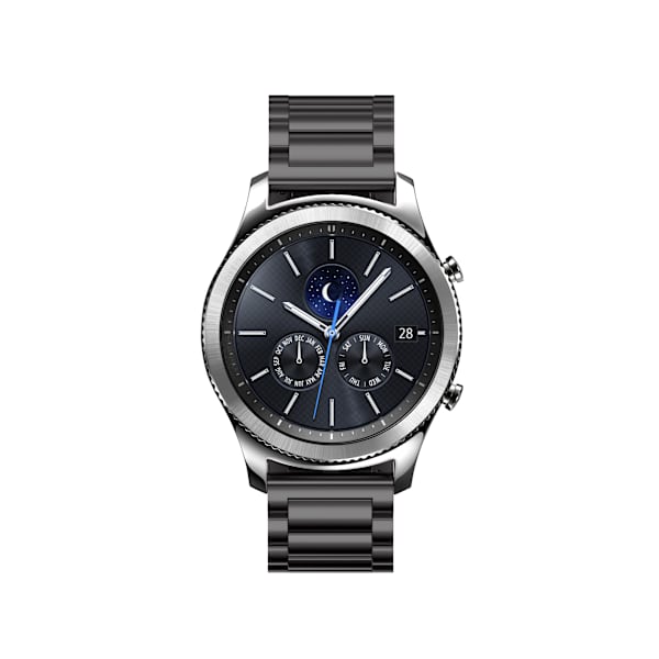 Klockarmband för Samsung Galaxy Watch 3 45 mm / Huawei GT4 45 mm Svart