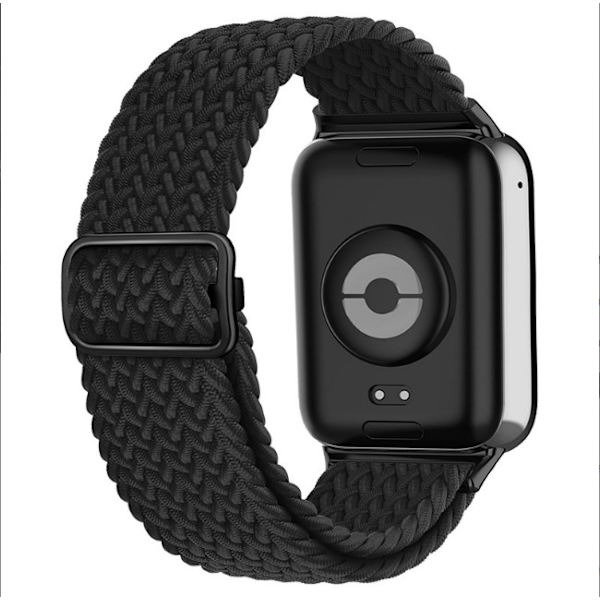 Xiaomi Nylonflätad klockarmband Xiaomi Mi Band 3/4/5/6 Svart