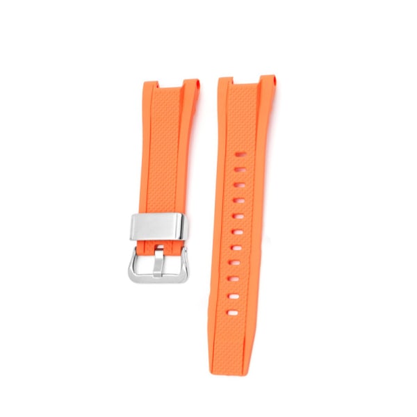 Urrem med sølvspænde til Casio GST-W300G/GST-W300/GST-S300G/GST-S300 Orange