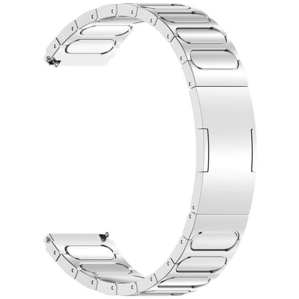 Titaaninen kellon ranneke 22 mm älykellolle Silver Folding Clasp Silver