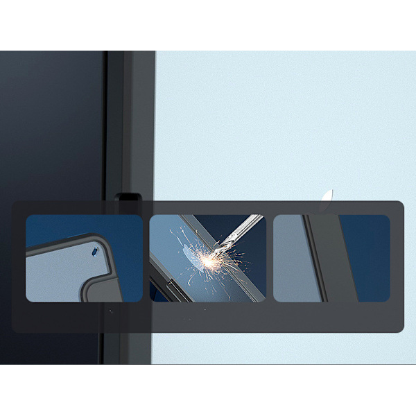 Magnetiskt Fodral med Stativfunktion iPad Pro 12.9 2018/2020/2021 Svart