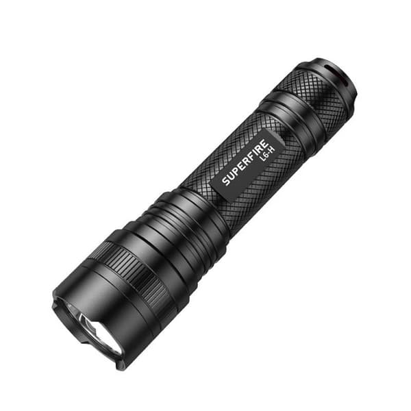 Ficklampa Superfire L6-H, 750lm, USB-C