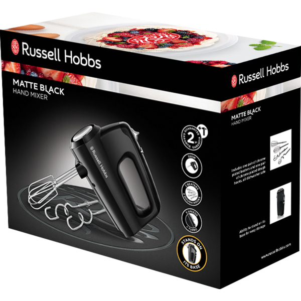 Russell Hobbs Elvisp 24672-56 Black Hand Mixer