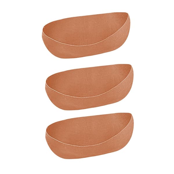 Brun Liner (3 st) Trädgårdslåda Liner Pads 36 36