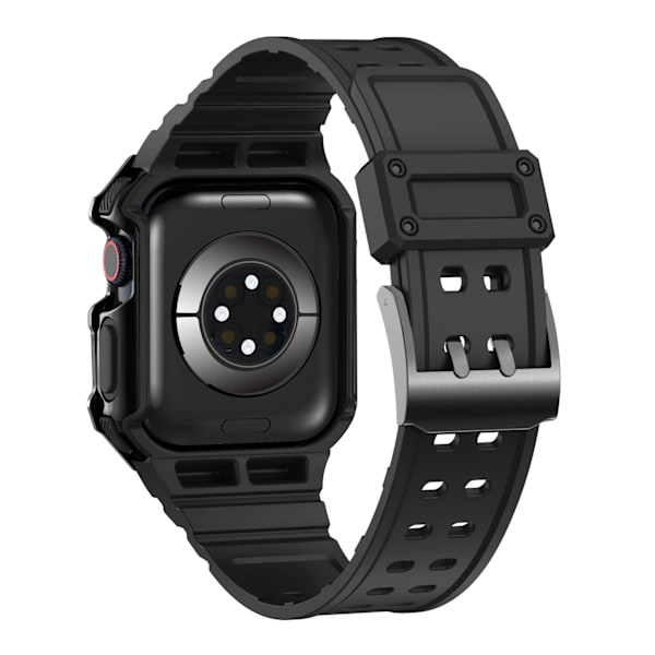 Urrem til Apple Watch Sort/sølv 42/44/45 mm
