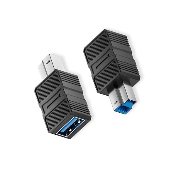 USB 3.0 B Han(M) til A Hun(USB-F) Adapter (2-pak)