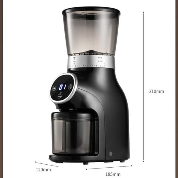 Precisionsmalning: Elektrisk Burr Kaffekvarn - EU-kontakt