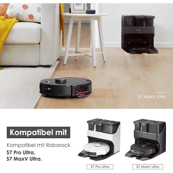 INF Tillbehörssats för Xiaomi Roborock S7 Pro Ultra/S7 MaxV Ultra