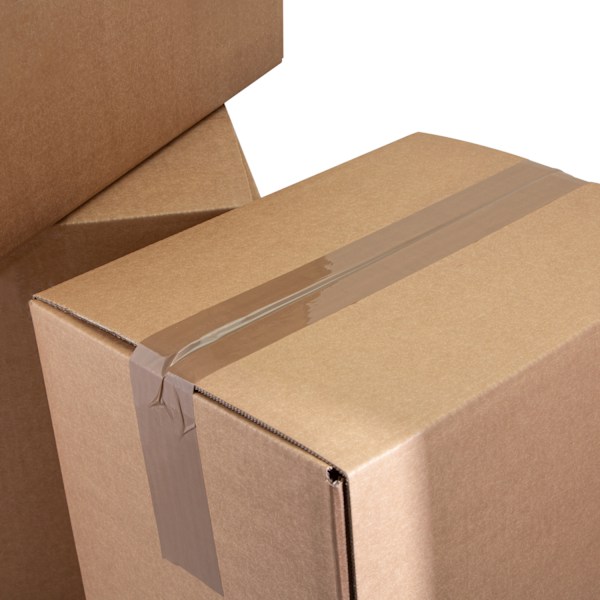 Packtejp Tyst 48 mm x 66 m Brun 6-pack