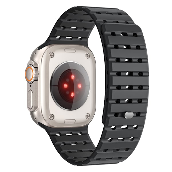 Urrem til Apple Watch Series 1-9, 42/44/45 mm Sort