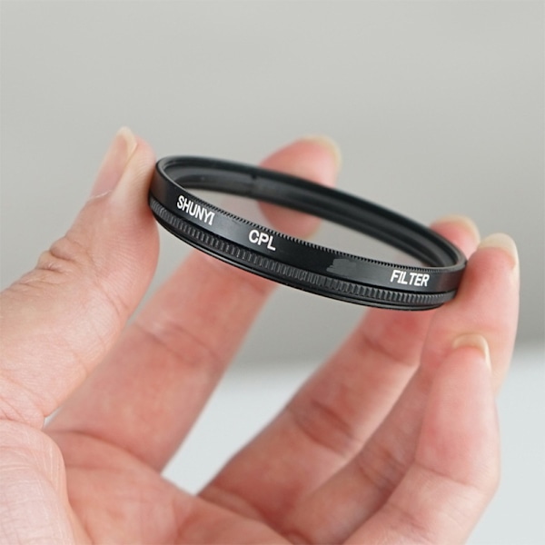 CPL polariseringsfilter til kamera - Optimer dine billeder 77 mm 77 mm