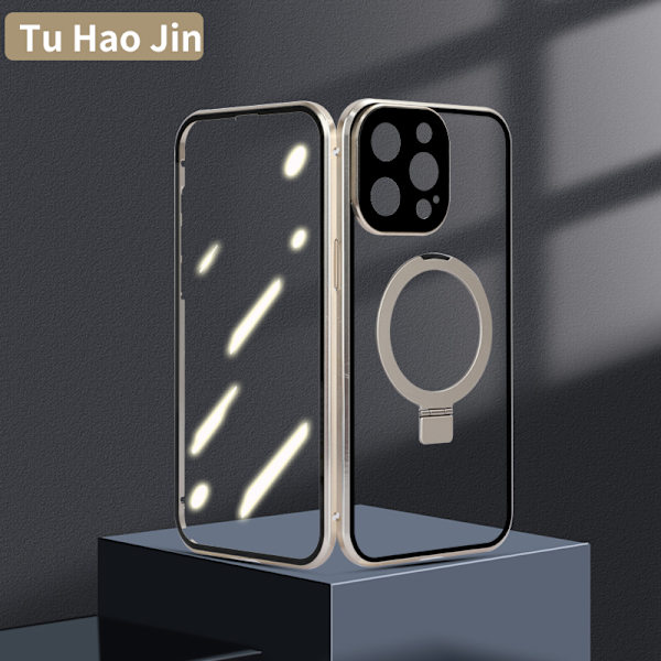 Gennemsigtigt, magnetisk etui til iPhone iPhone 15